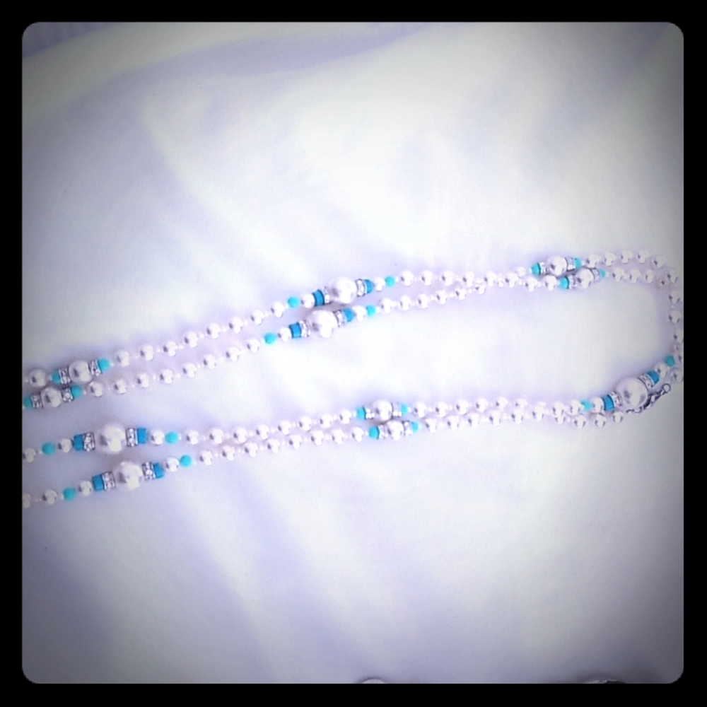 Beautiful pearl necklace
